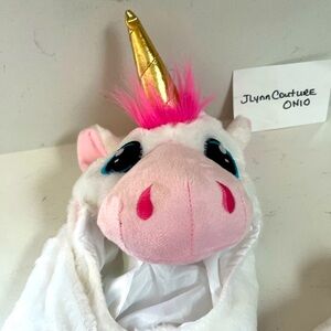 new unicorn costume 12-18M 2pc unicorn costume Halloween warm costume! Retail 39